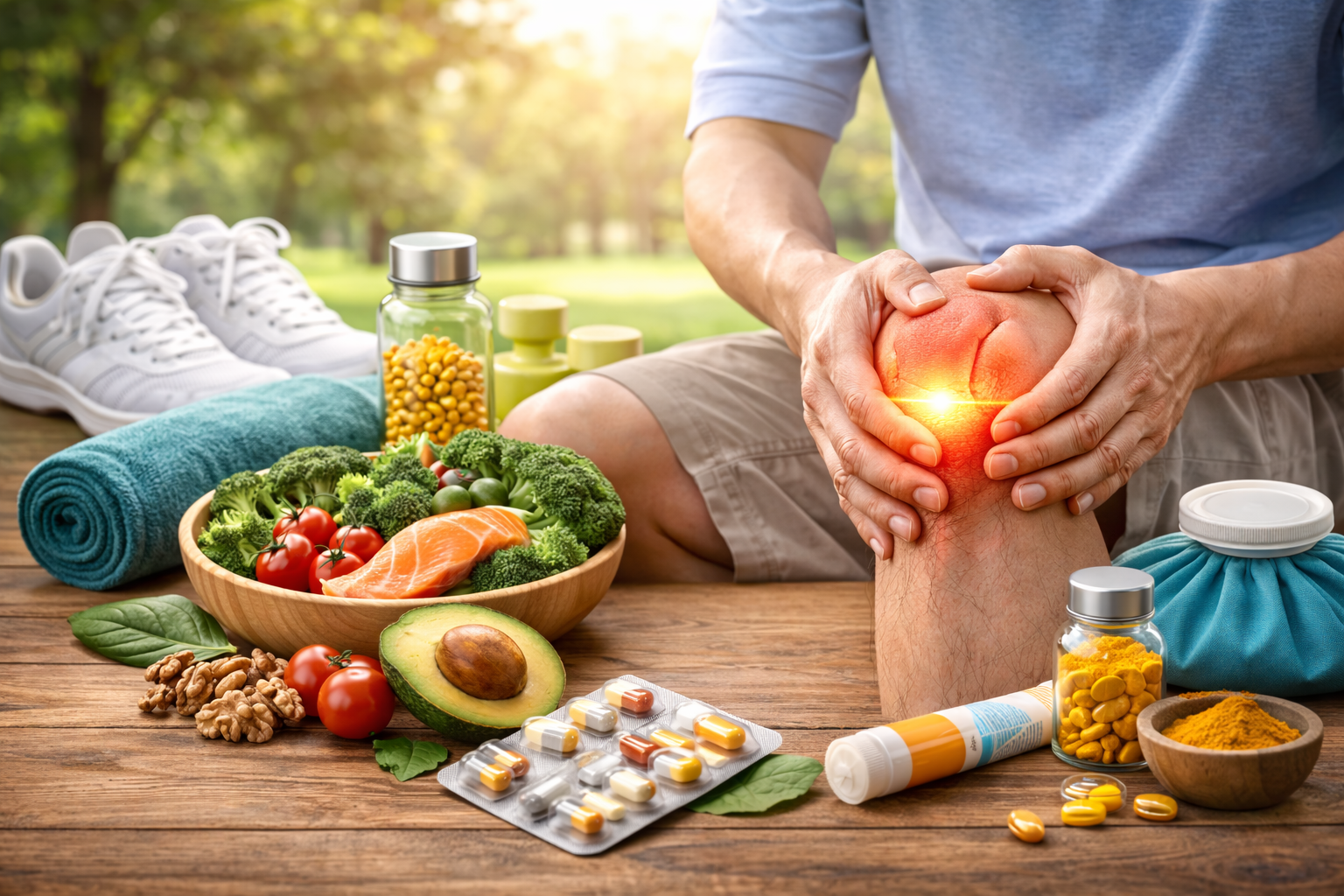 무릎 관절 통증, 병원 가기 전 해볼 수 있는 관리법