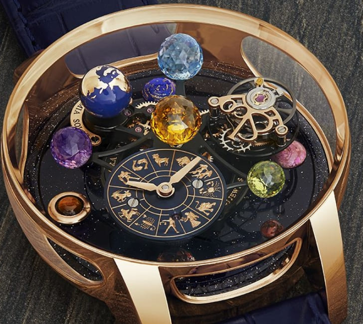 5억 짜리 시계는 도대체 어떻게 생겼길래...VIDEO: ASTRONOMIA SOLAR PLANETS - ZODIAC