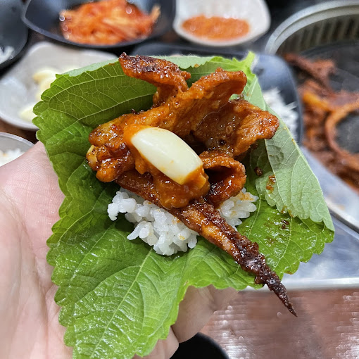 강원도 평창 오삼불고기집 '납작식당'