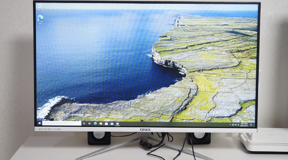 가성비 27인치 모니터 큐닉스 QX2775F 리뷰