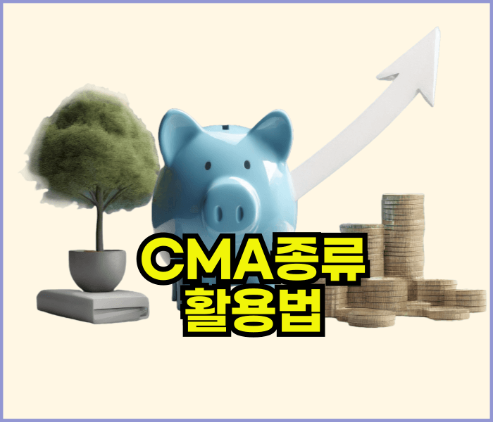 CMA종류와활용법