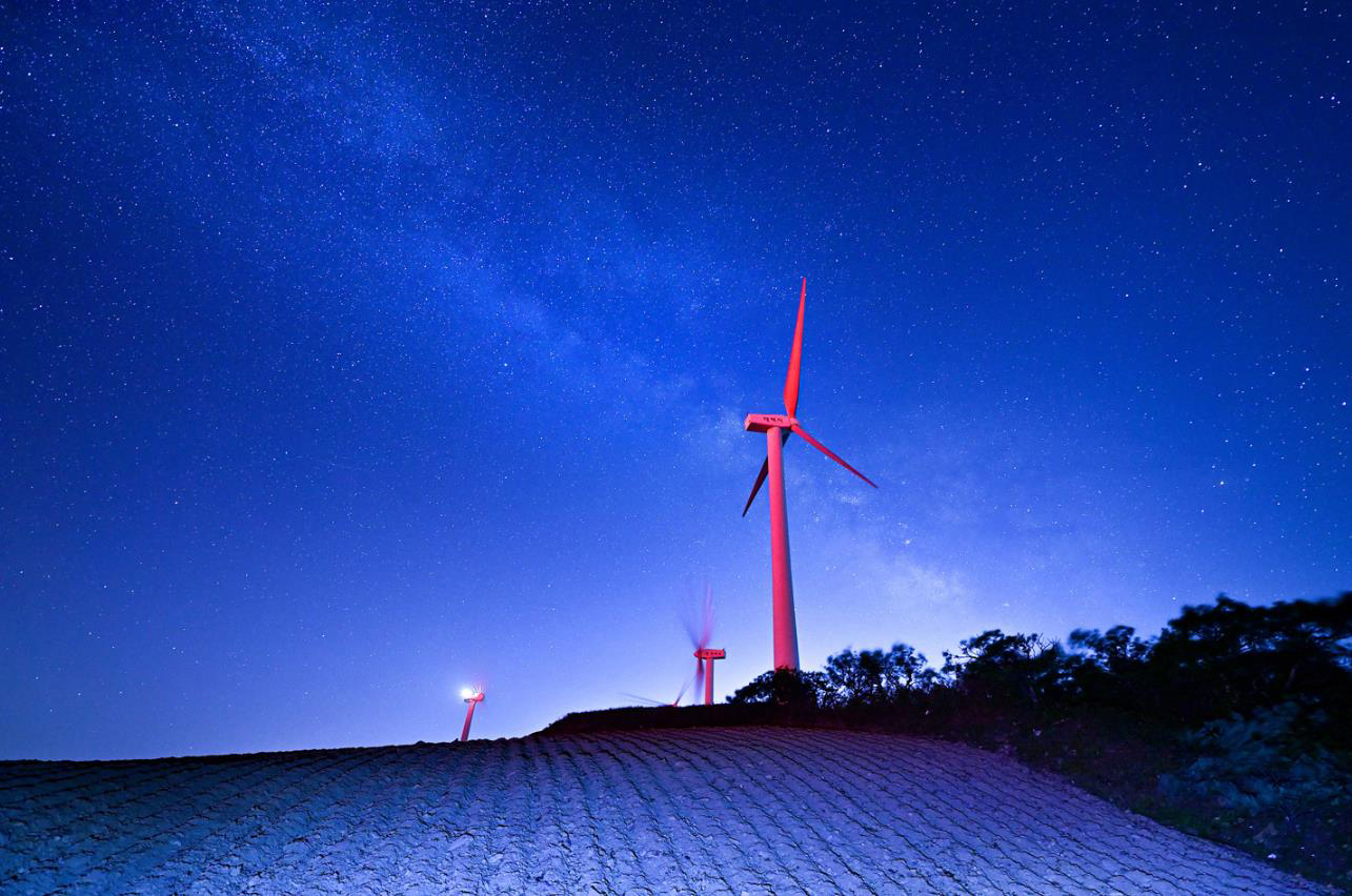 태백 매봉산 ‘바람의 언덕’