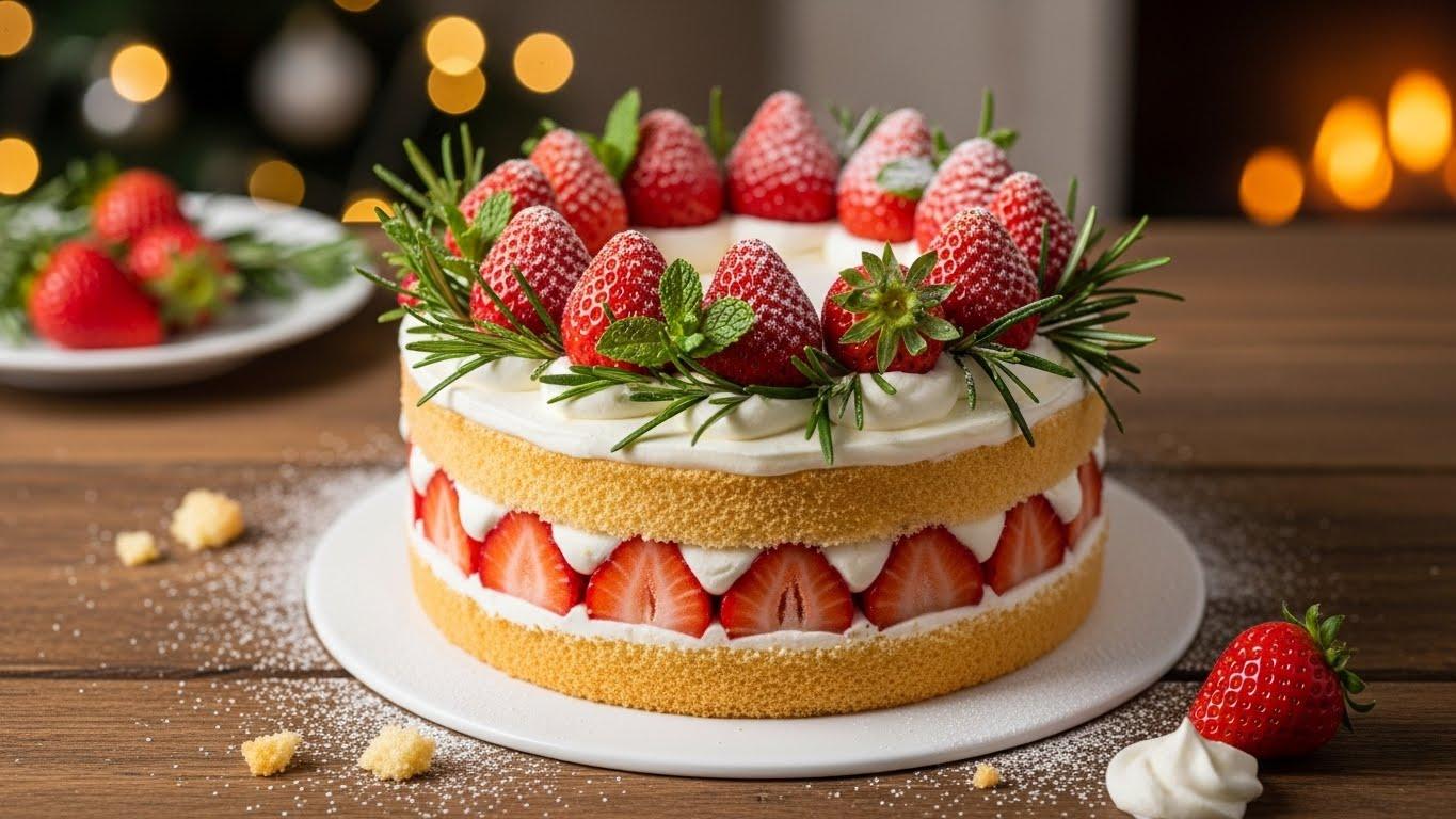 크리스마스 딸기케이크