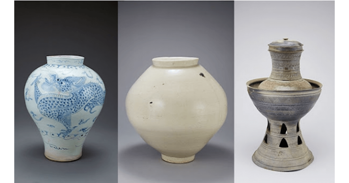 국립중앙박물관의 백자