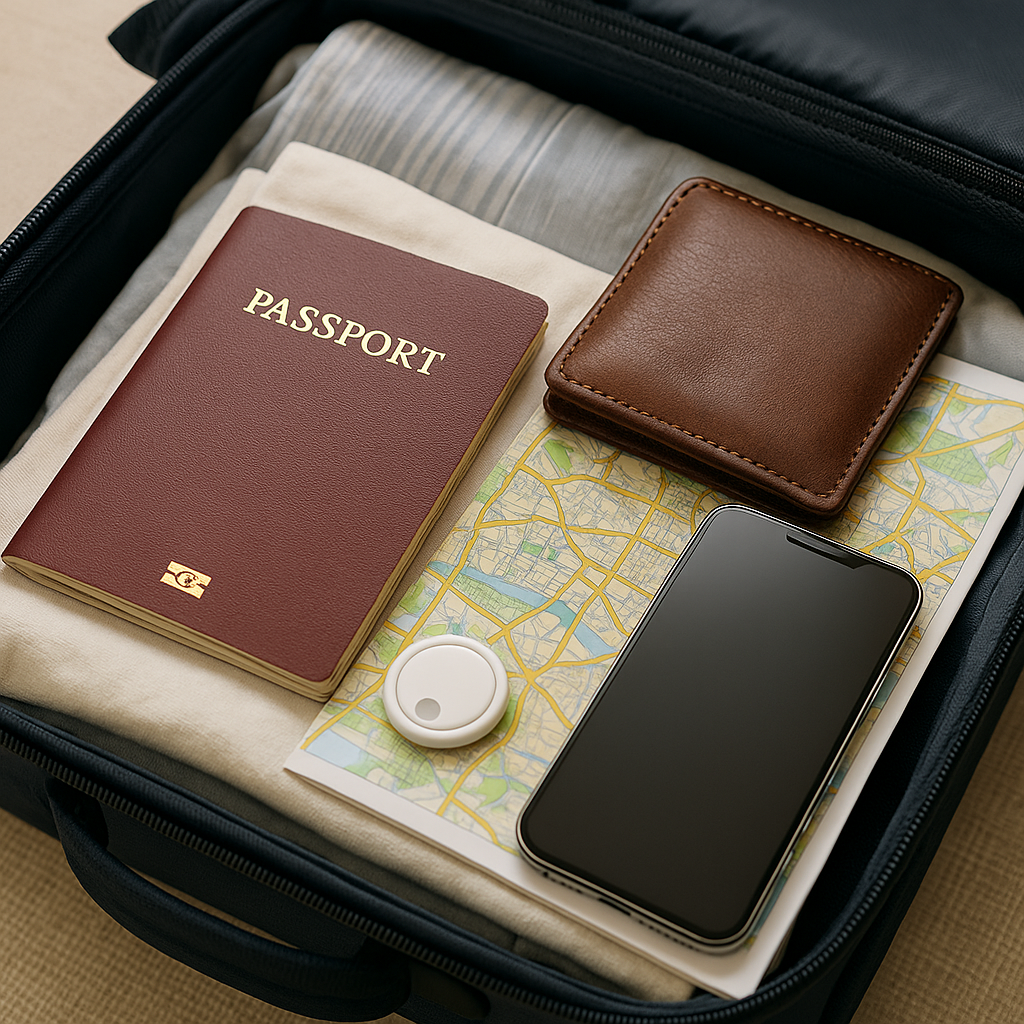 여행 중 분실 사고 예방