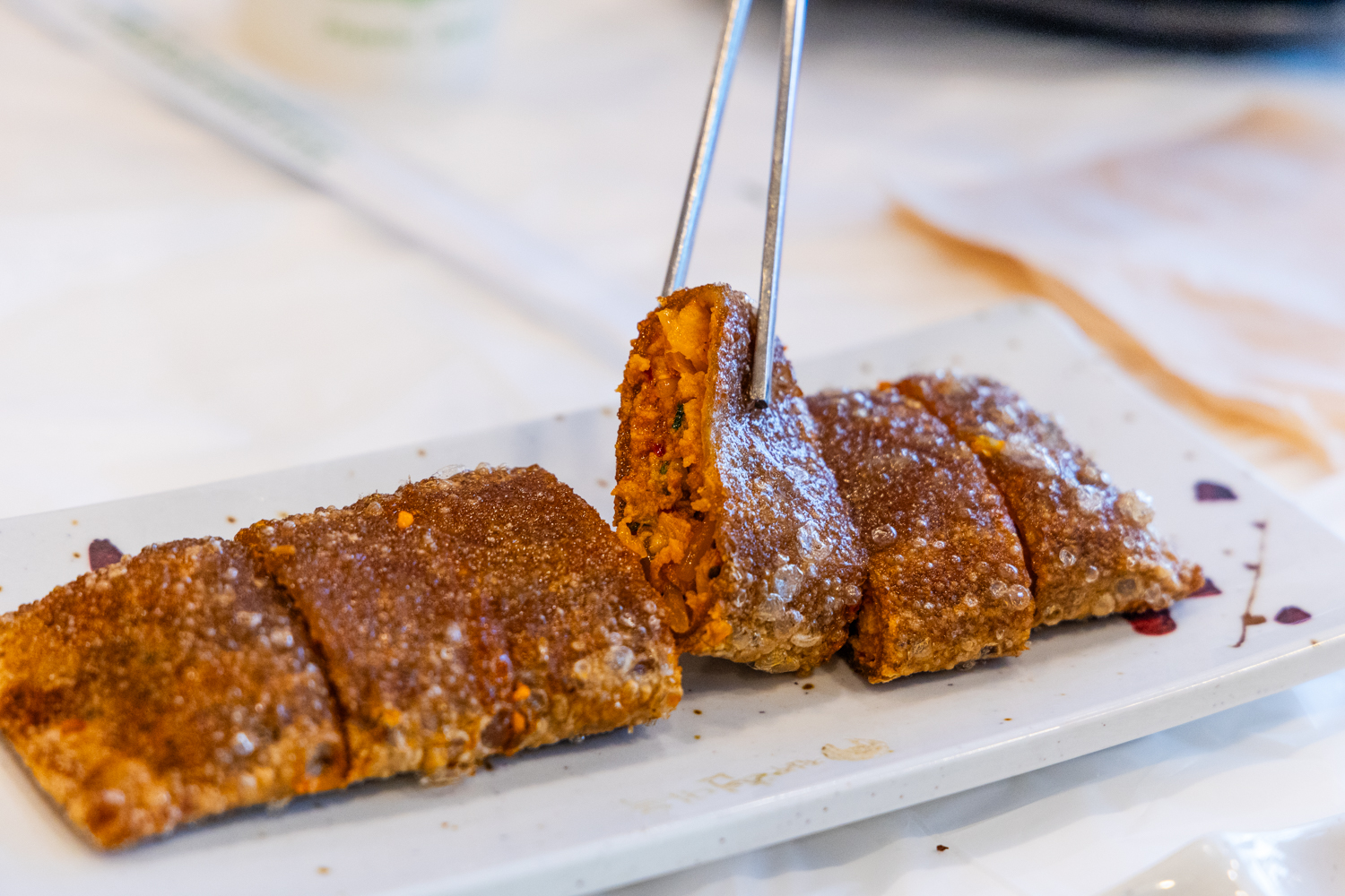 전주 현대옥 콩나물국밥 메밀전병