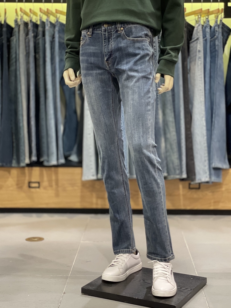 플랙진 남성 베를린 슬림스트레이트 워싱 데님 팬츠 pjto5bed195