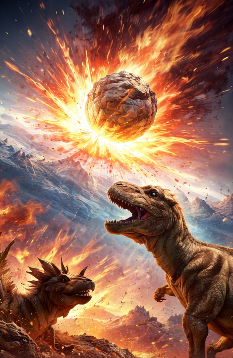 운석이 충돌의 영향