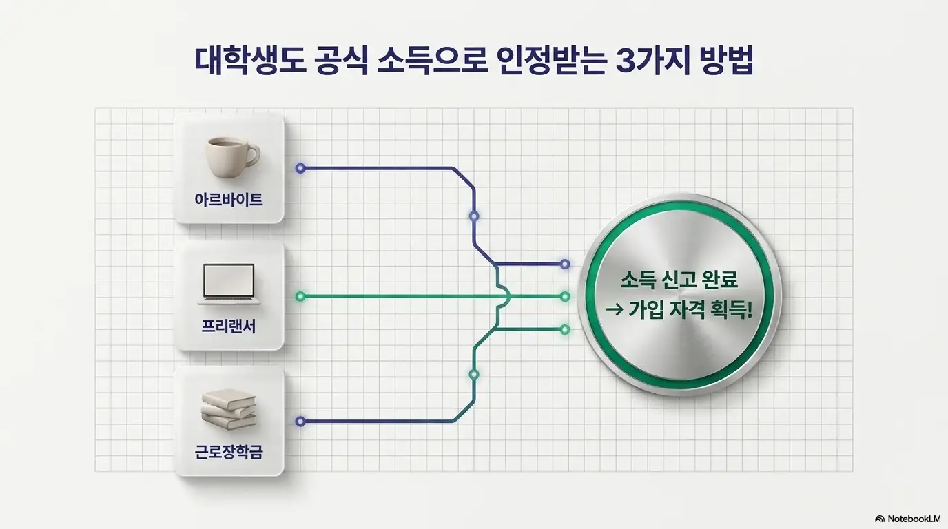 청년미래적금 소득 있는 대학생 가입조건