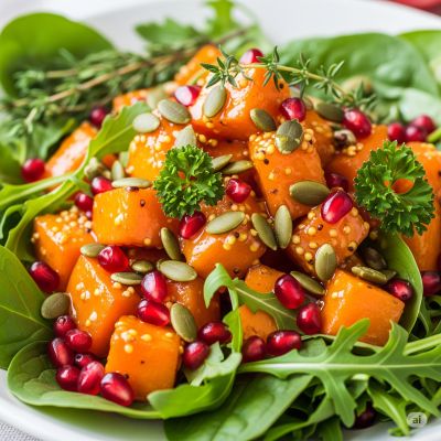 단호박 샐러드