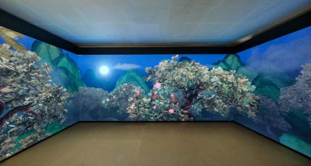 실감영상실 전경 사진