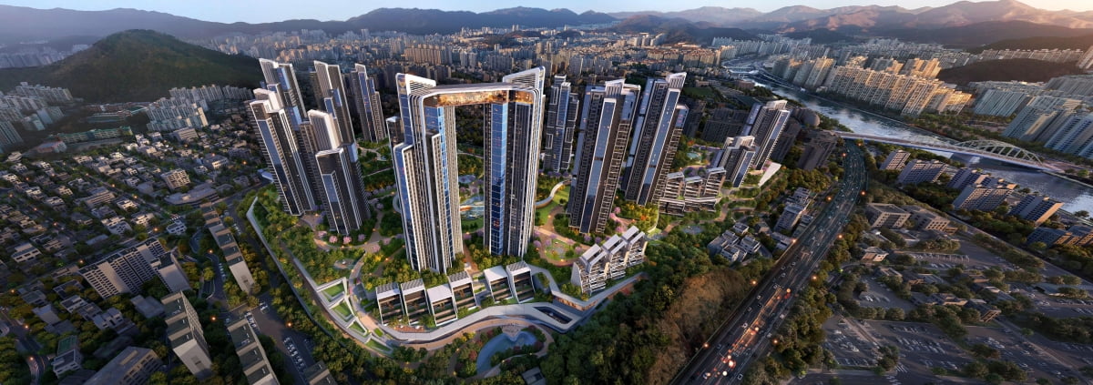 부산 연산5구역 조감도.