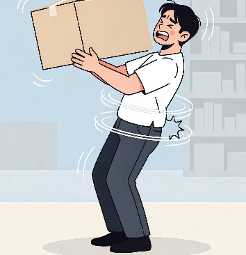 오른쪽 옆구리 통증 의심되는 병