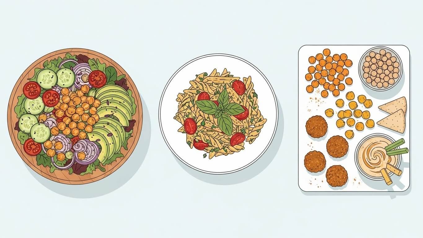 현대 채식 문화에서의 병아리콩 재해석