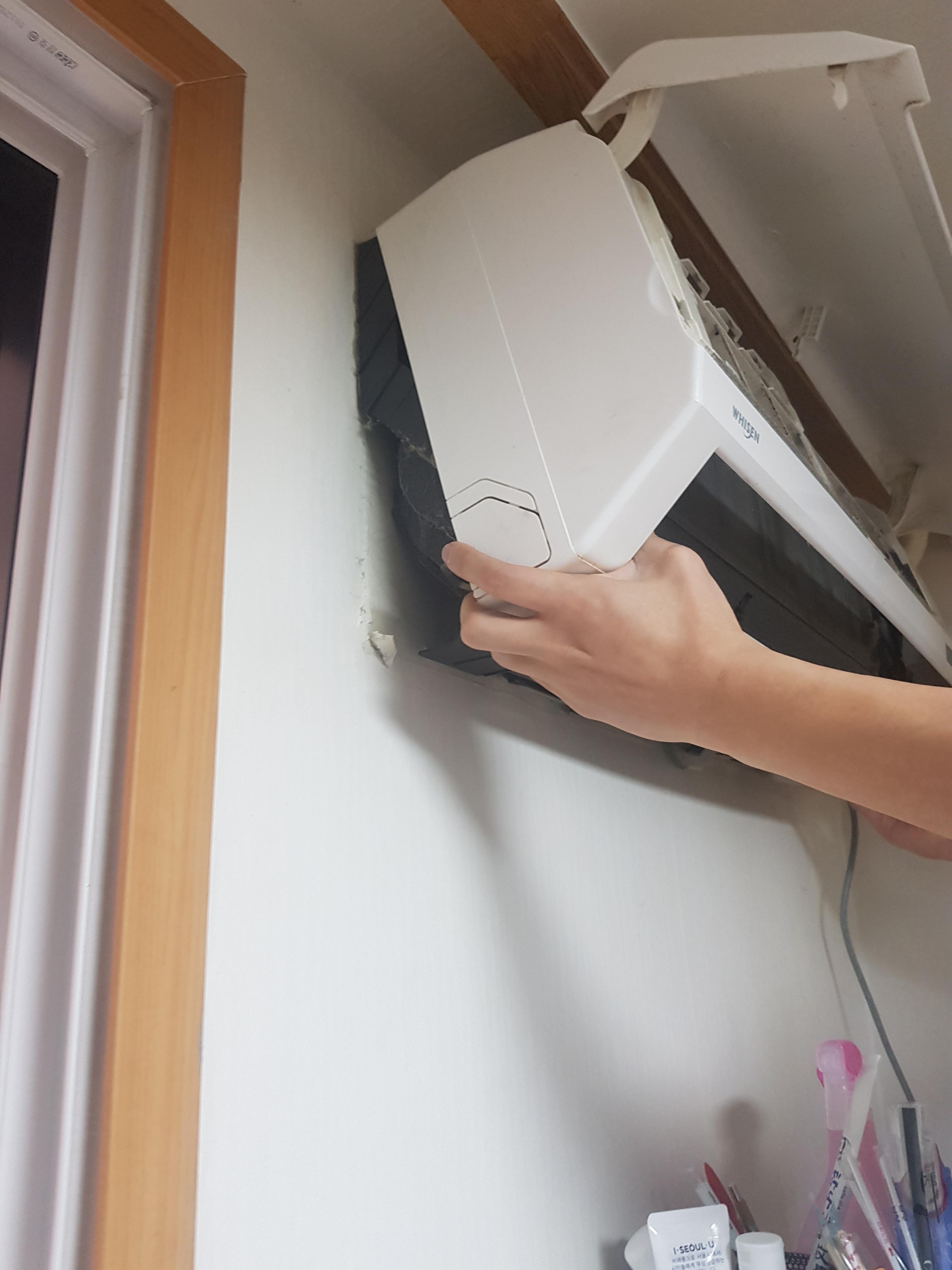 원룸 에어컨 청소3