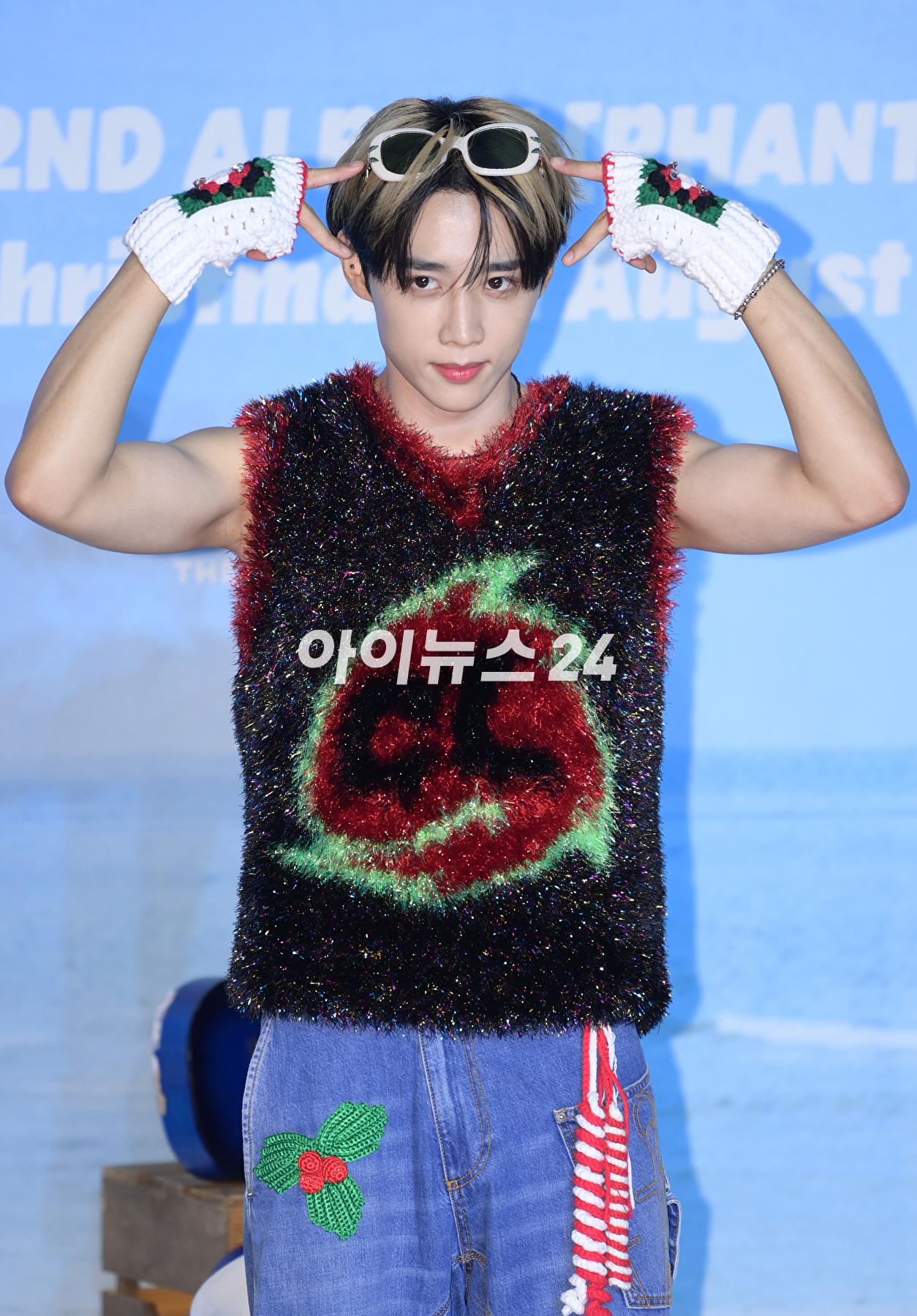 그룹 더보이즈(THE BOYZ) 선우가 7일 오후 서울 영등포구 영등포 CGV에서 열린 더보이즈 두번째 정규앨범 '판타지'(PHANTASY) 기자간담회에 참석하고 있다. [사진=정소희 기자]