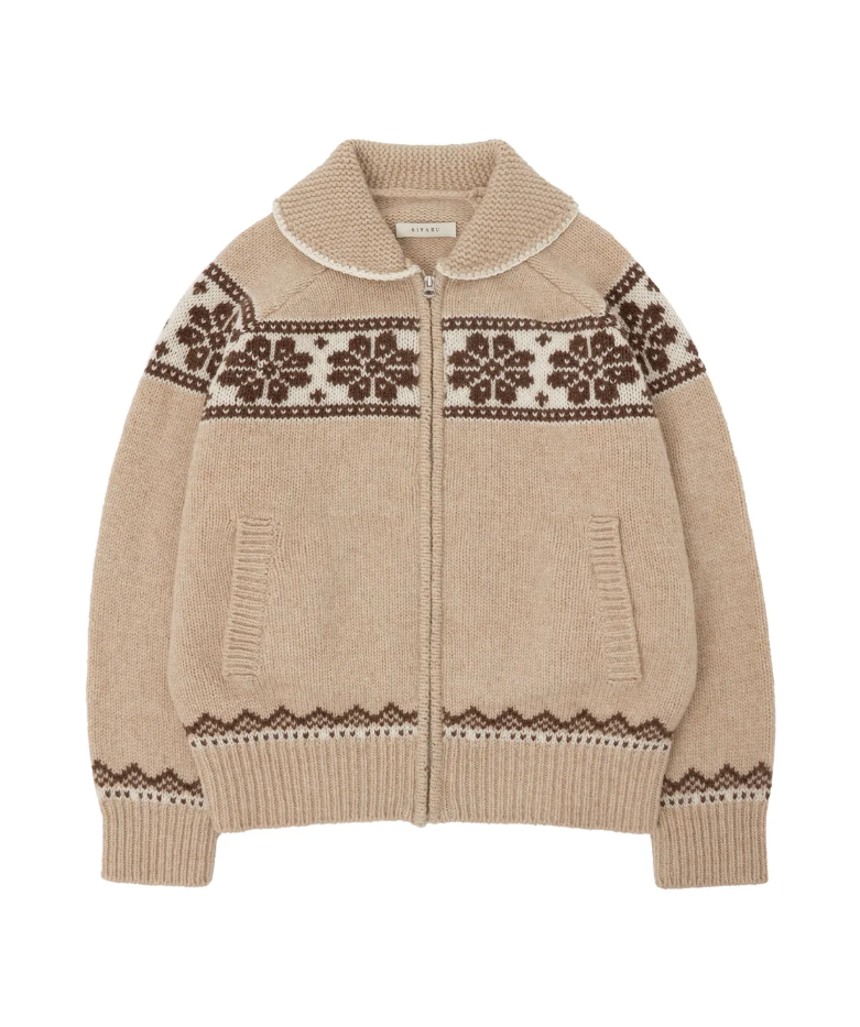 화려한 날들 신수현 옷 시야쥬 눈꽃 니트 집업 가디건 39회 이수빈 패션