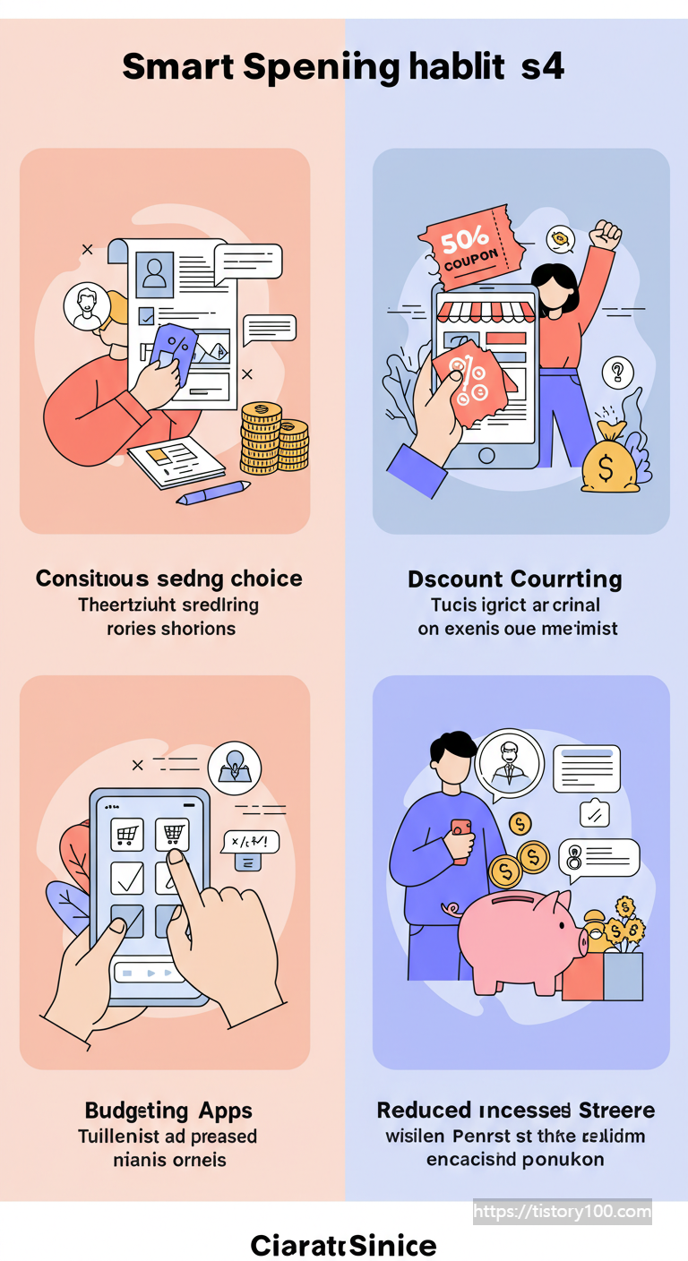 불필요한 소비 줄이기 이미지