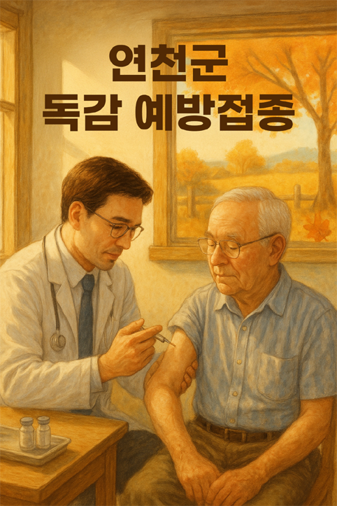 연천군 독감 예방접종 이미지