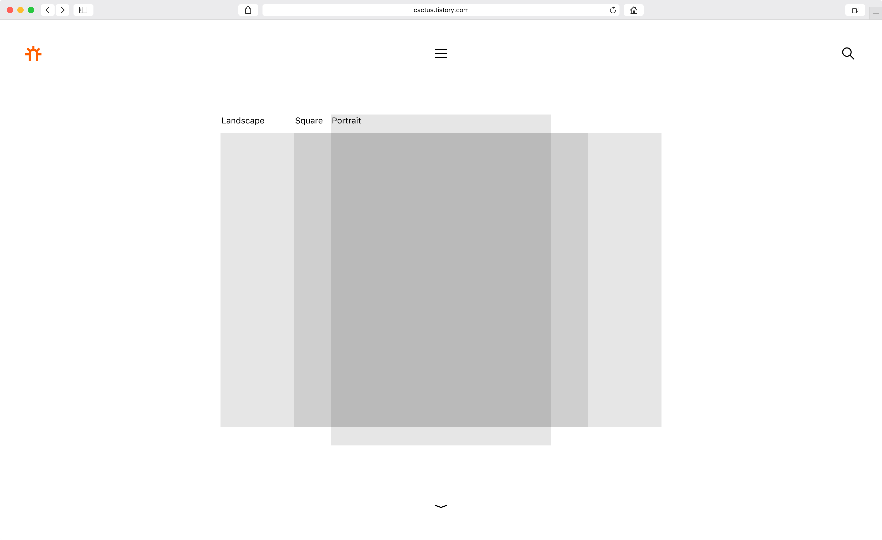 19년 CACTUS 웹 메인