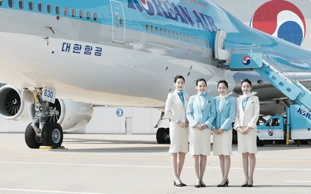 대한항공 (source: www.koreanair.com/)