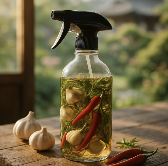 독한 농약 대신&amp;#44; 천연 재료로 만든 방충제