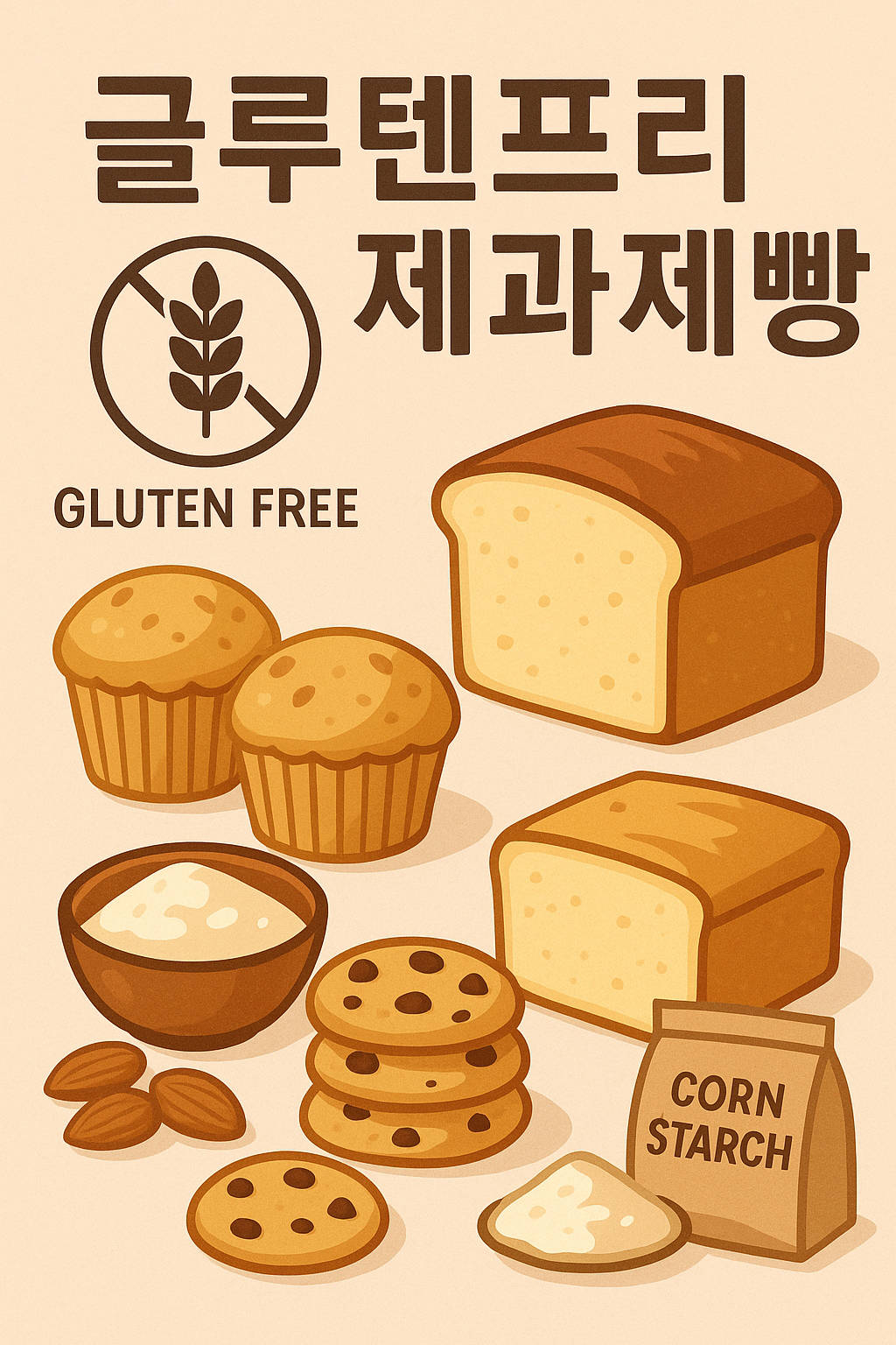 무 글루텐 디저트 만들기 사진