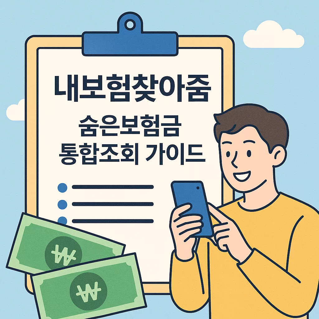 내보험찾아줌 숨은보험금 통합조회