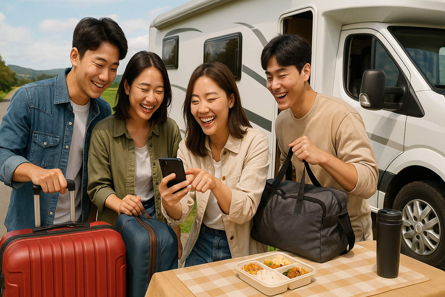 친구들과 떠나는 무계획 여행