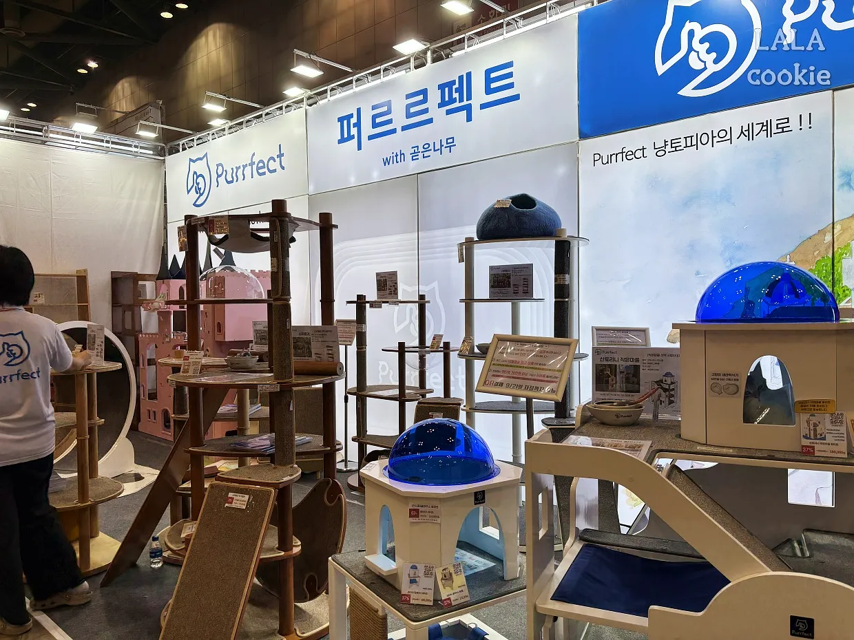 일산-킨텍스-궁디팡팡캣페스타-고양이박람회-후기-캣타워-진열