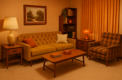 레트로풍 인테리어 감성 연출