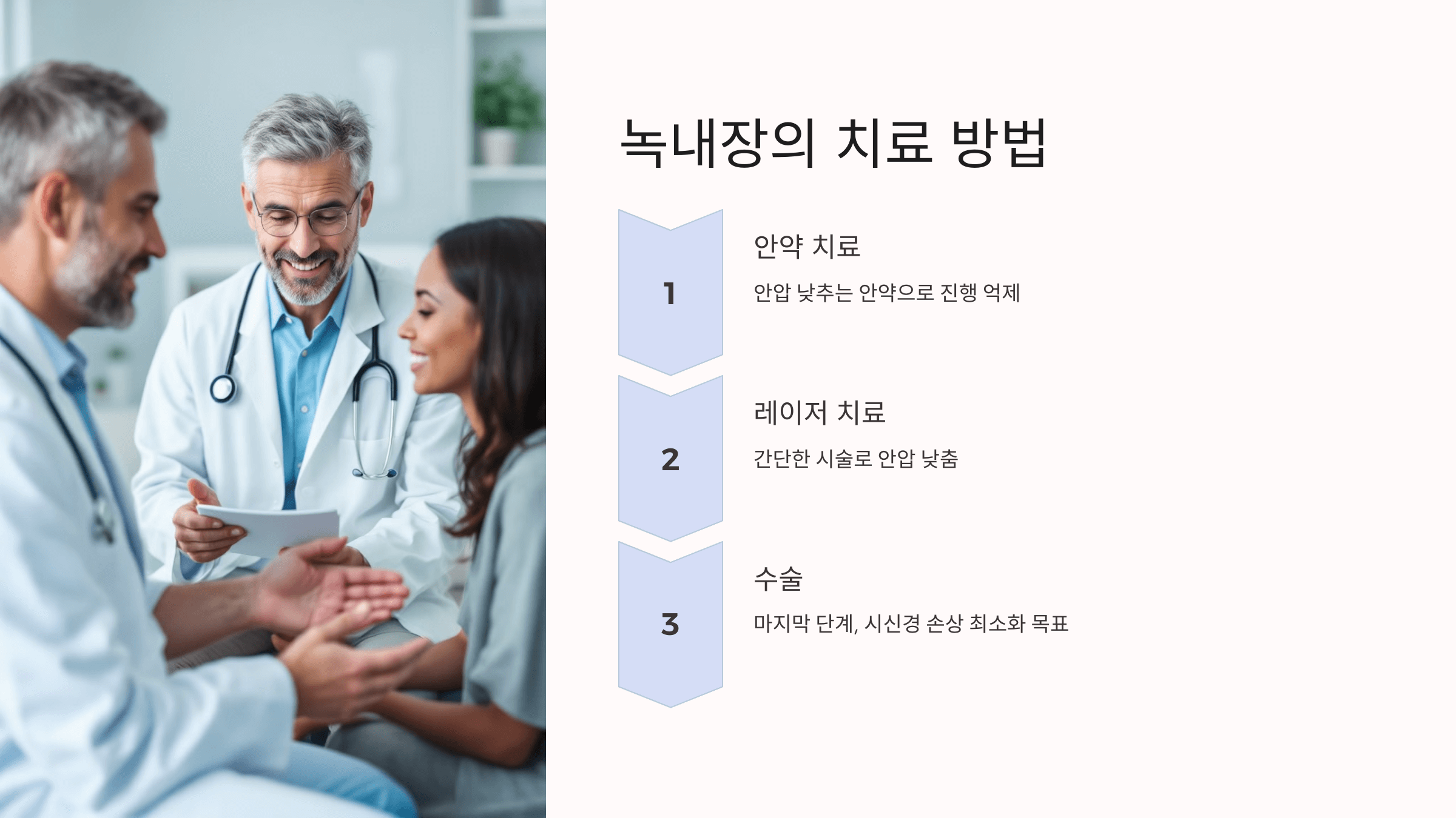 녹내장과 관련된 사진입니다.