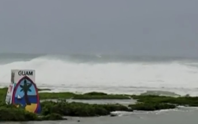 태풍 마와르 괌