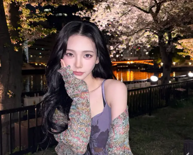 카리나 벚꽃 인스타