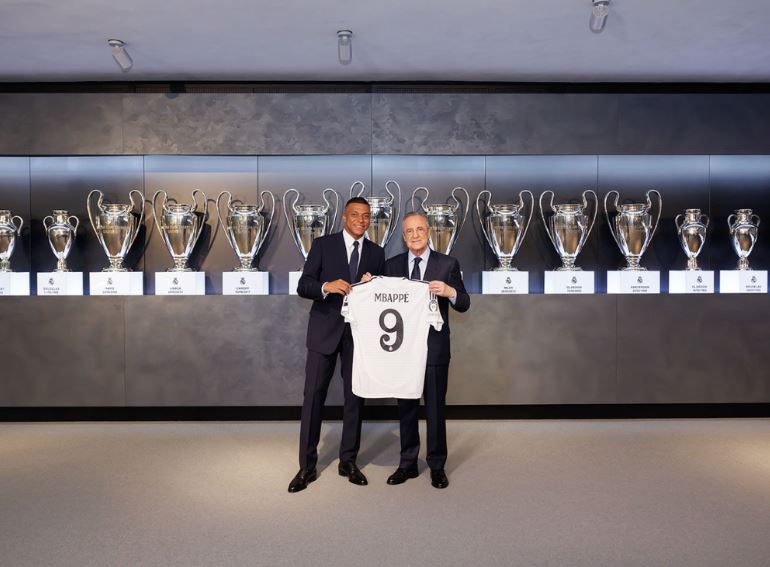 음바페 입단식 레알 마드리드 이적 킬리안