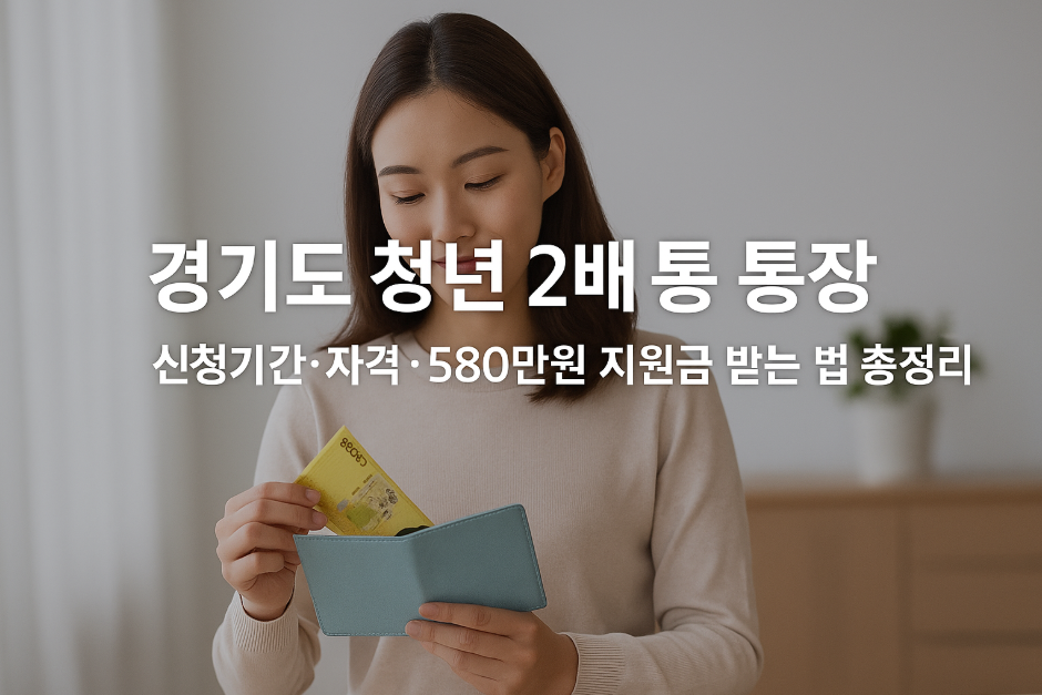 경기도 청년 2배 통장