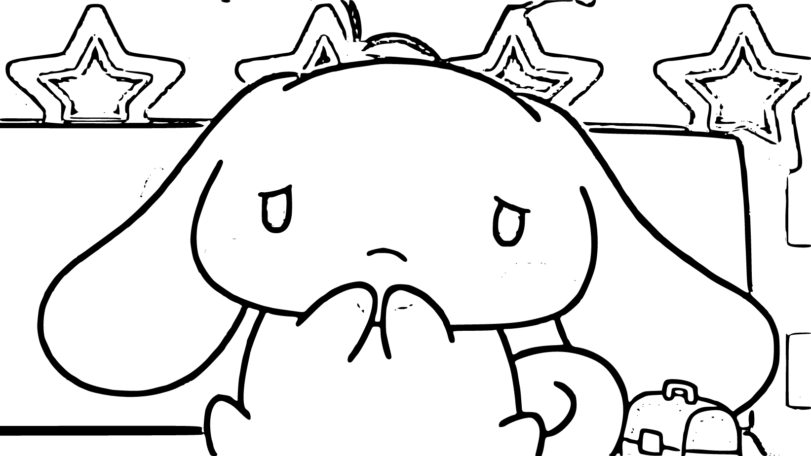 시나모롤 색칠공부