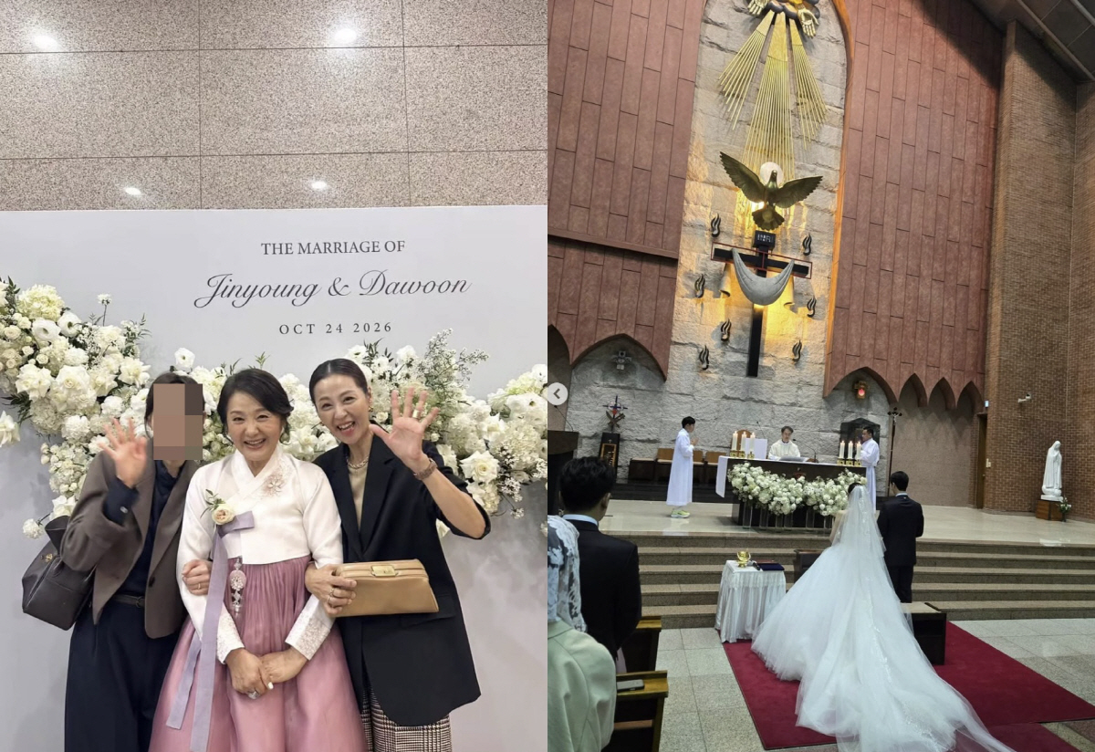 최유라 딸 결혼｜맹진영 10월 24일 성당 혼배미사&middot;전혜진 축하&middot;미국 명문대 학력&middot;신랑 정보