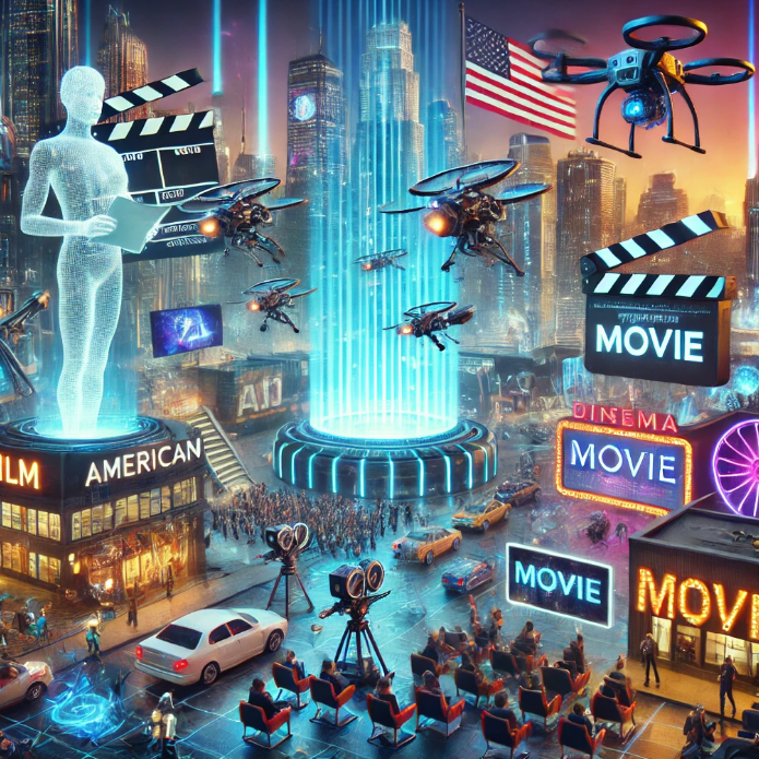 미국 영화산업 이미지