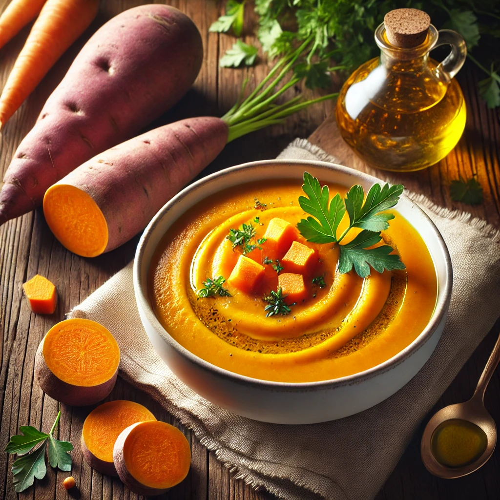 고구마 당근 스프