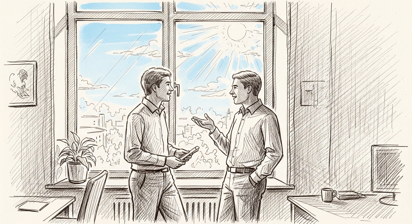 날씨 대화 시작하는 법