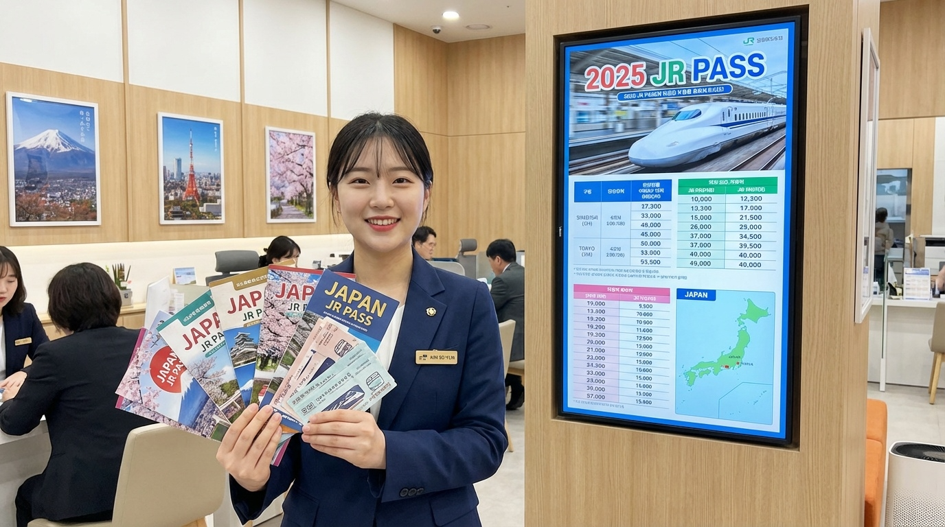 일본 JR패스 2025 최신 가격 비교와 구매처