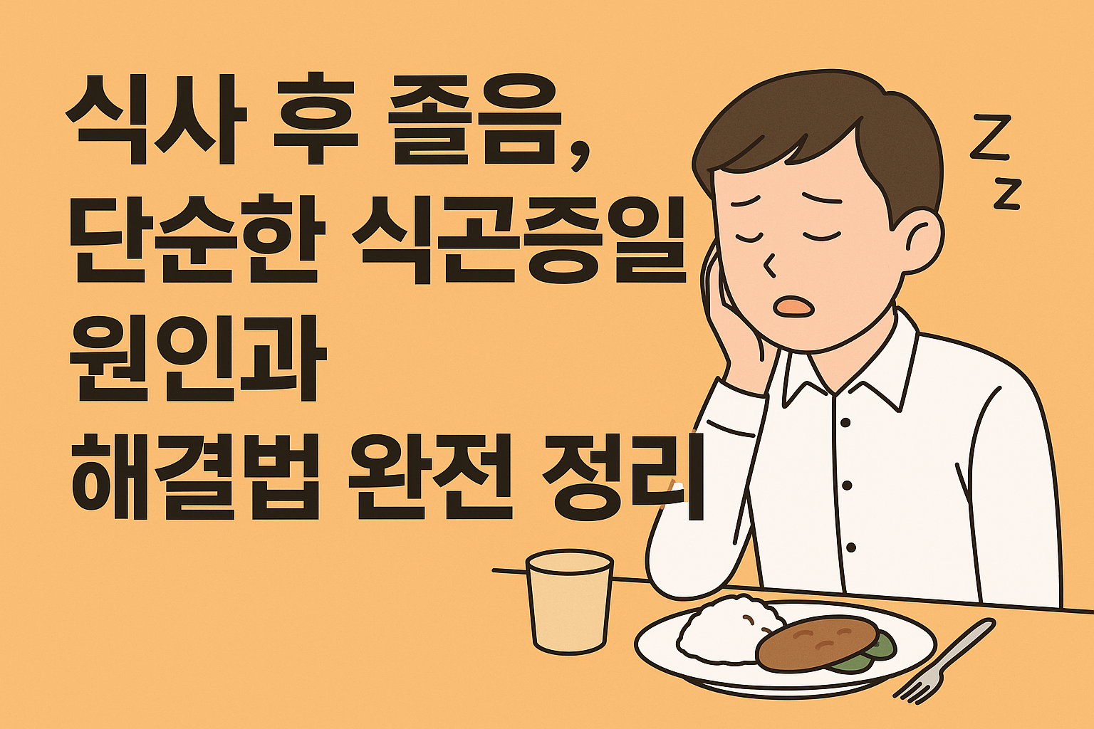 식사 후 졸음