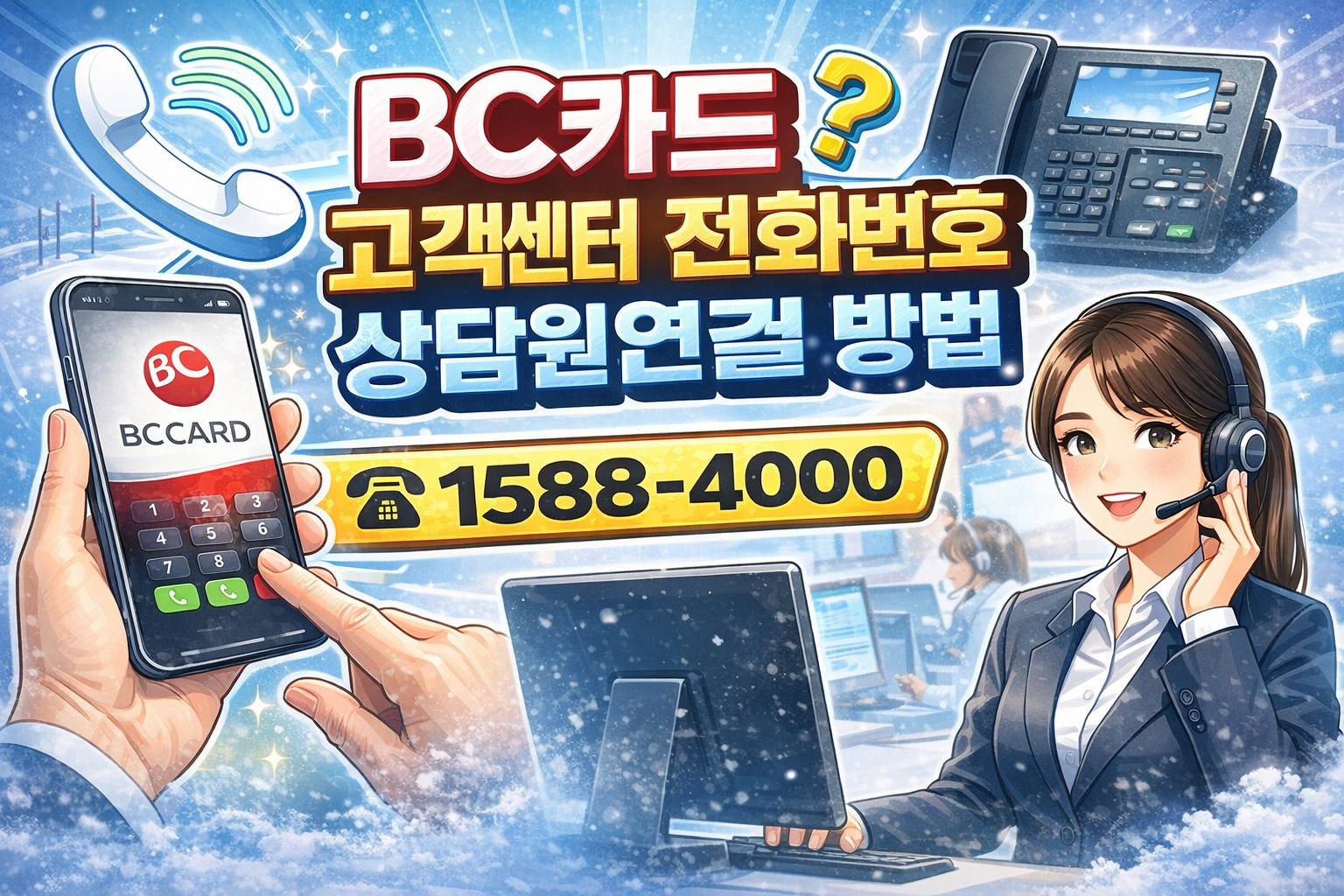 BC카드 고객센터 전화번호