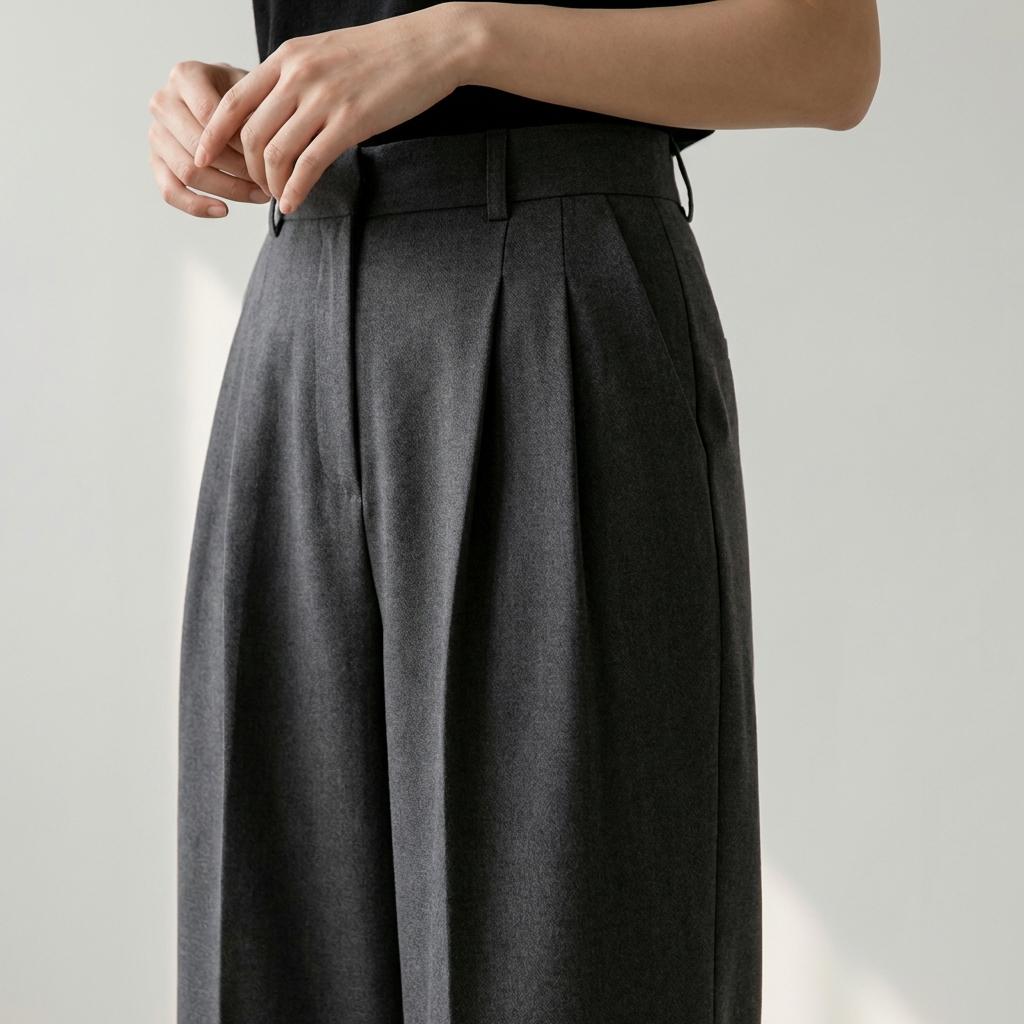 50대 뱃살 자연스럽게 가려주는 슬랙스