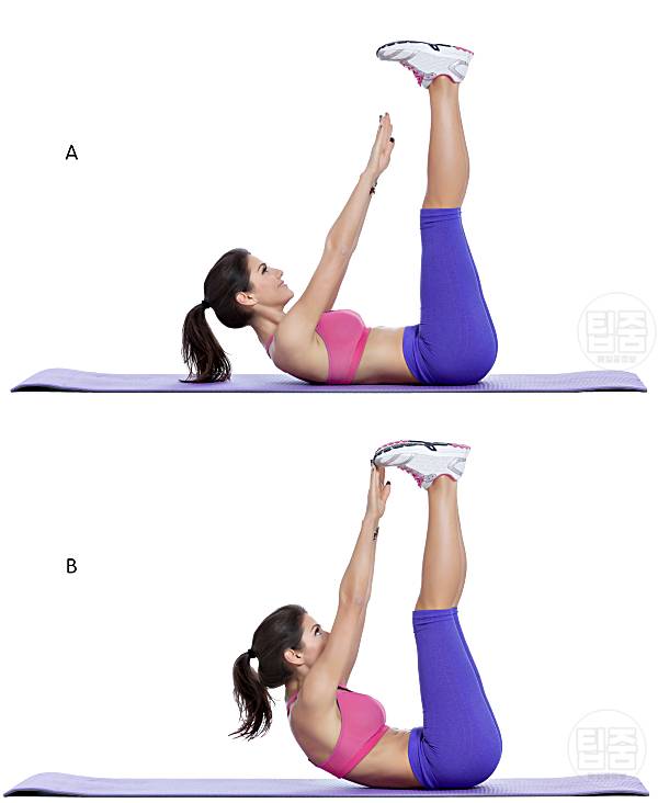 뱃살 빼는 최고의 운동 버티컬레그크런치