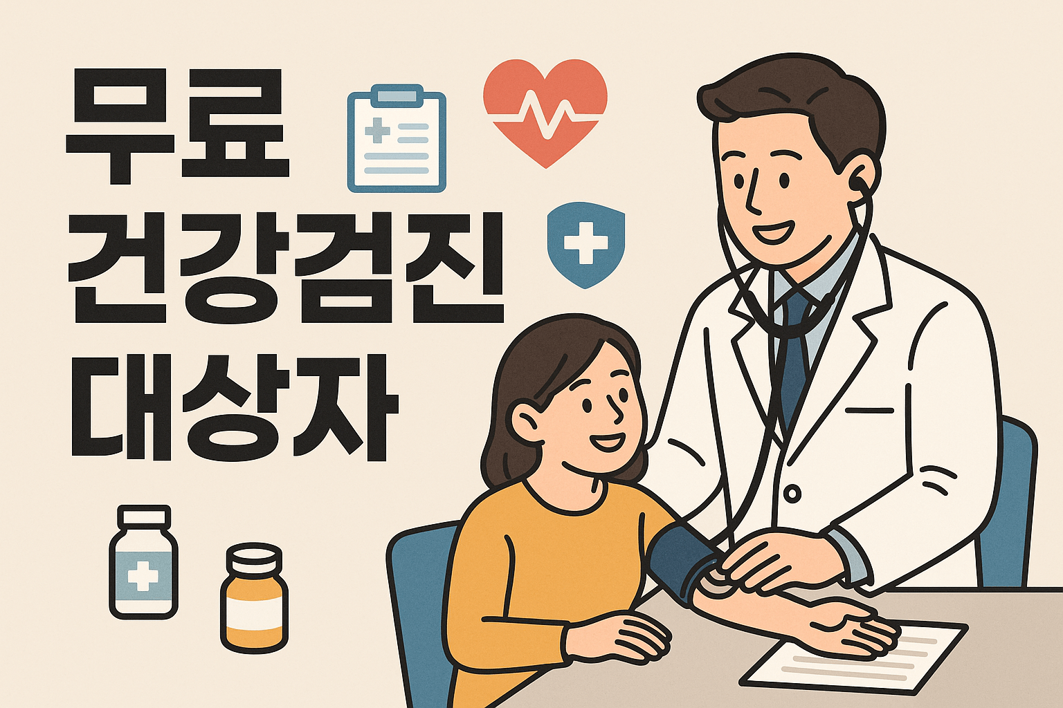 무료 건강검진 대상자