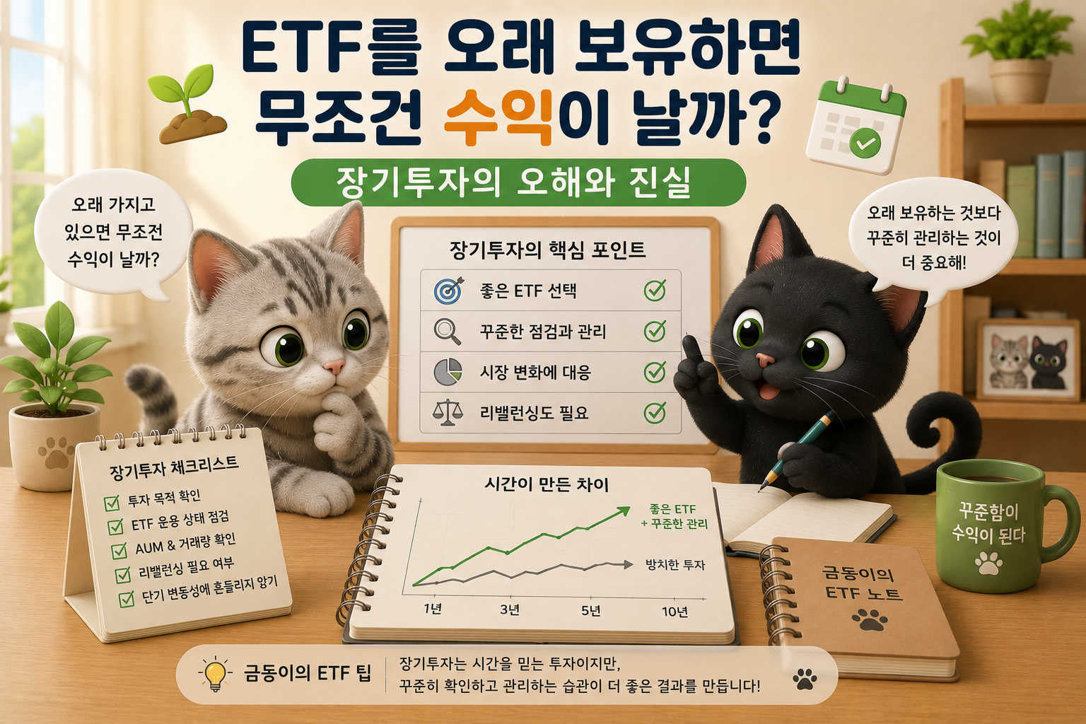 국내 주식ETF 장기투자관련 내용