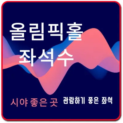 올림픽홀-좌석수-시야확보좌석-인터파크, 멜론티, 예스24