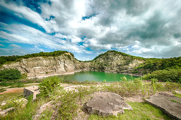 안산 대부광산퇴적암층
